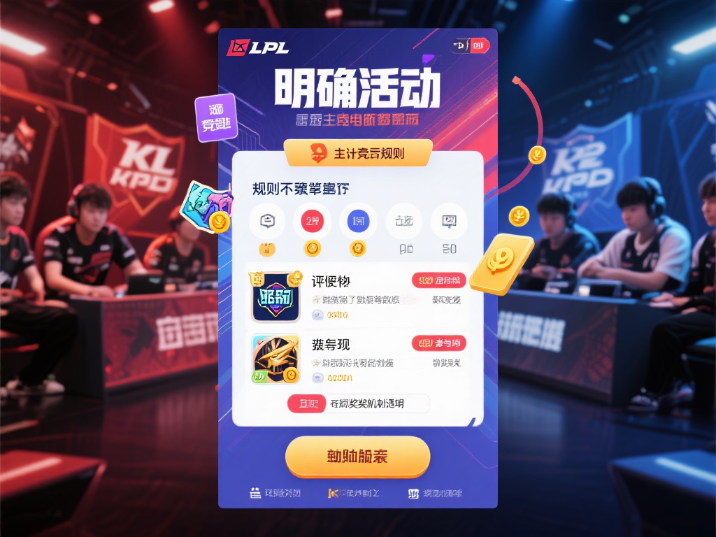 企鹅电竞如何自创竞猜活动并成功吸引玩家参与? 明确活动主题和规则
活动的主题需要与电竞内容高度