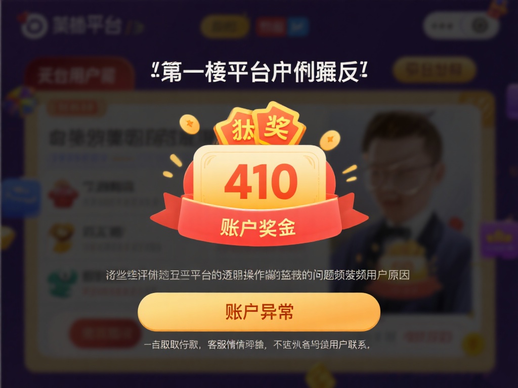 以某平台为例，有用户反映在赢得大额奖金后，平台以“
