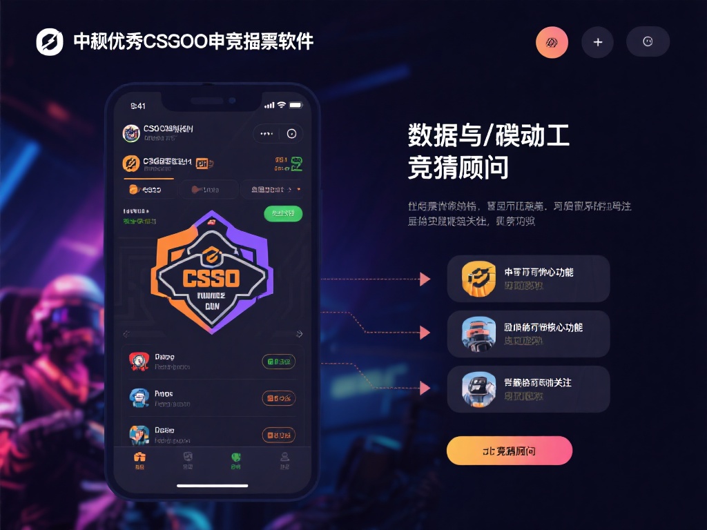 一款优秀的Csgo电竞竞猜软件不仅仅是数据的搬运工